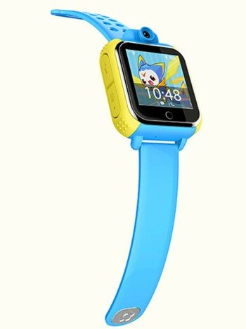 Ceas GPS Copii, iUni Kid730, 3G, DIGI Mobil, Touchscreen, GPS, LBS, Wi-Fi, Camera, buton SOS, Blue