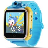 Ceas GPS Copii, iUni Kid730, 3G, DIGI Mobil, Touchscreen, GPS, LBS, Wi-Fi, Camera, buton SOS, Blue